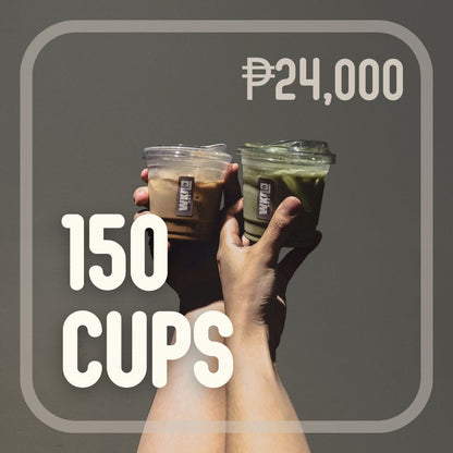 150 Cups - Wknd Coffee Cart/Mobile Espresso Bar